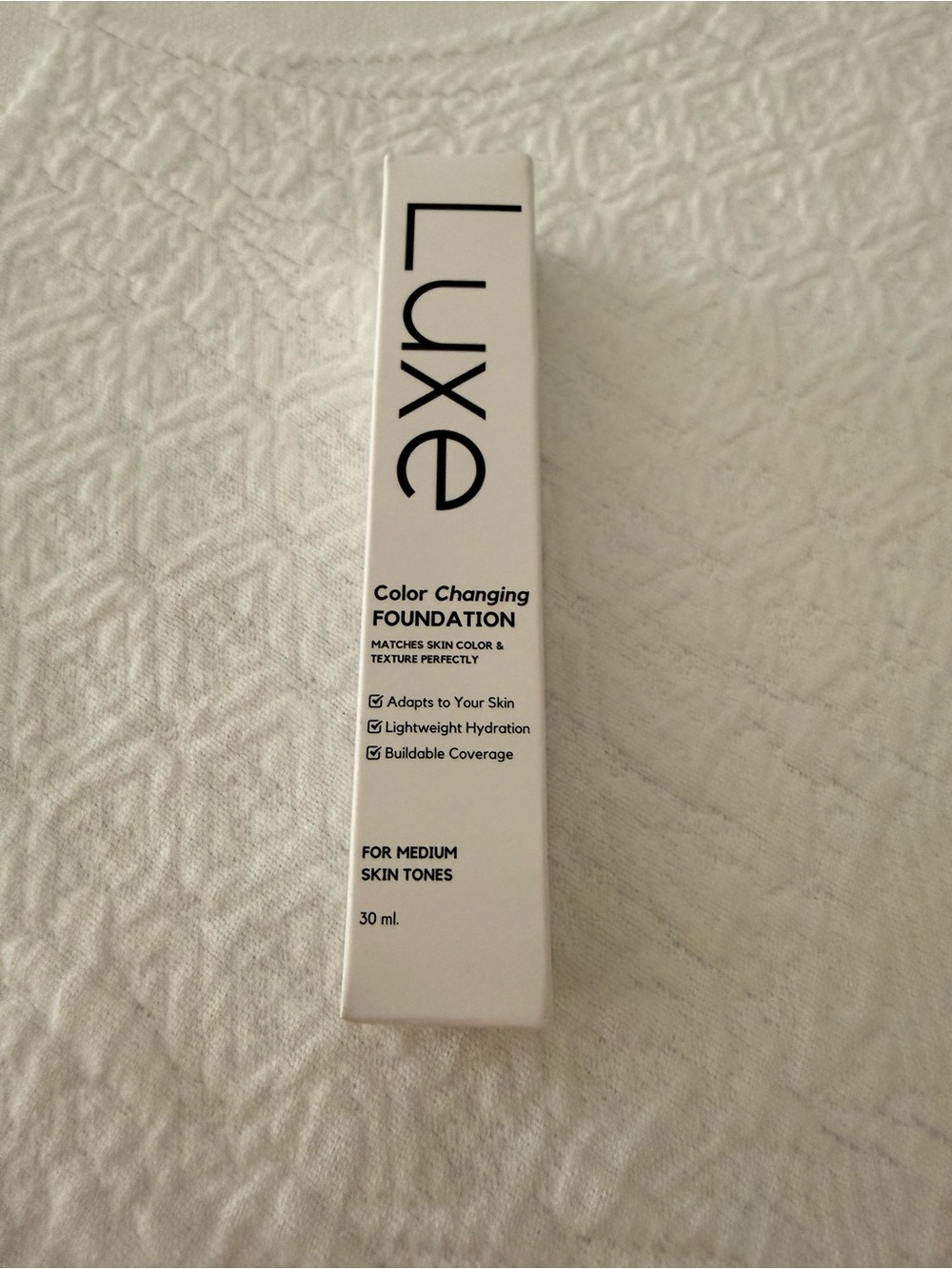 Luxe Color Changing Foundation - Cream